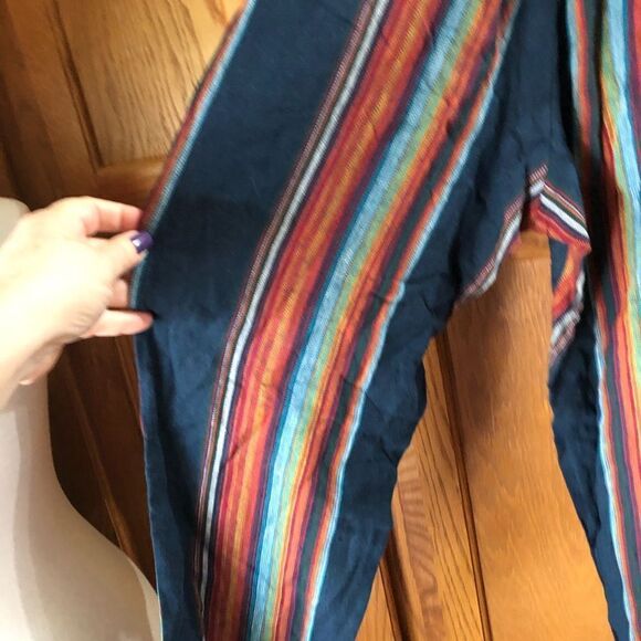 NWT Chaser Strapless Striped Linen Jumpsuit - S - Picture 12 of 14